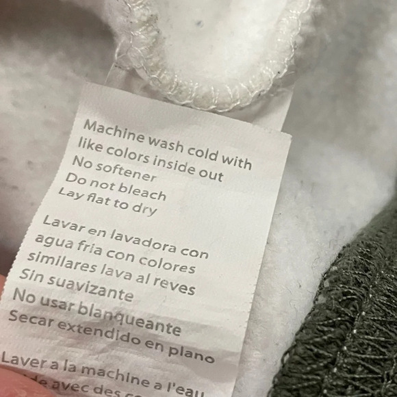 Fabletics Catarina Mock Neck Half Zip Pullover 1X White Dove/Safari - Picture 4 of 11